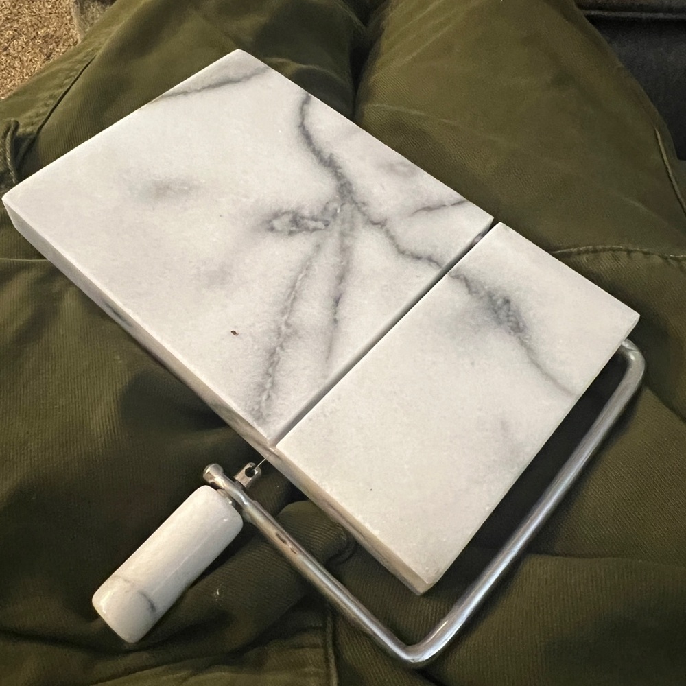 Marble Cheese Slicer with Wire